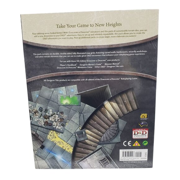 NEW Dungeons & Dragons Arcane Towers DU4 Dungeon Tiles - Picture 2 of 2